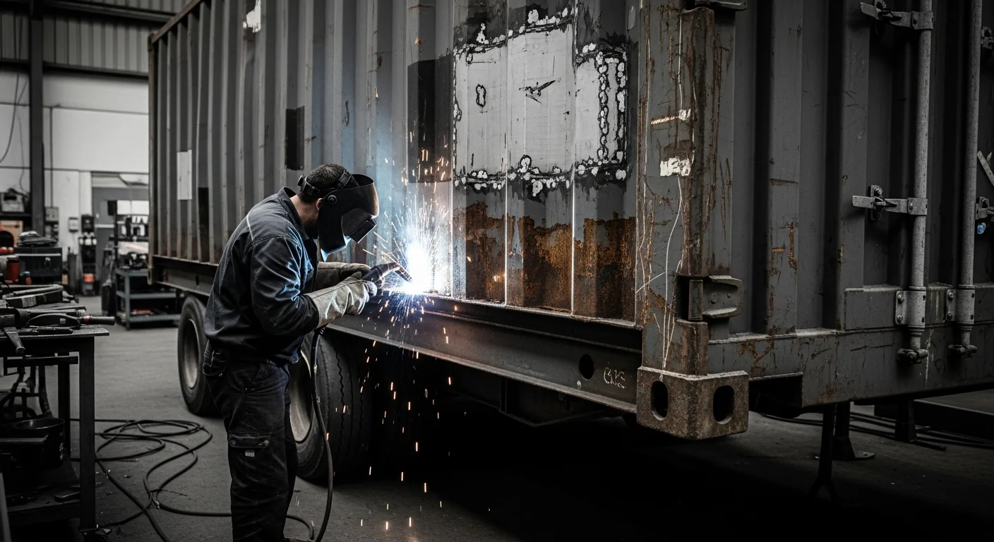 Reparatur & Instandsetzung — Aufarbeitung von Abroll- und Absetzcontainern