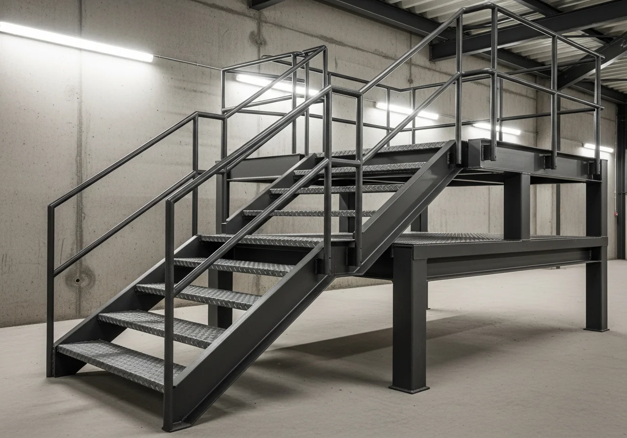 Stahlkonstruktion — tragende Stahlbauten für Industrie und Gewerbe